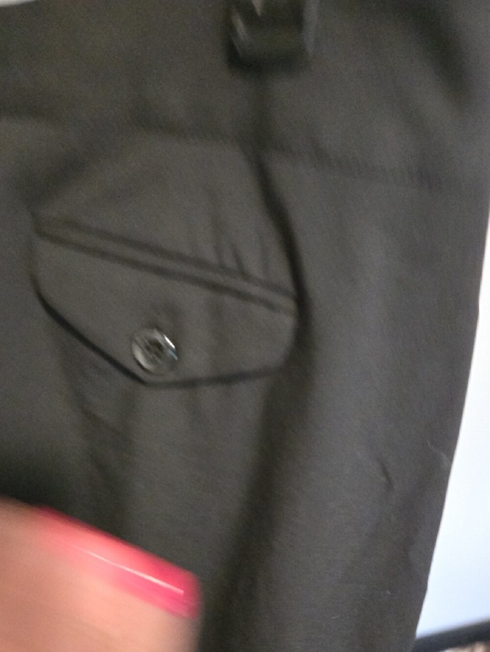Style & Co. Black Dress Trousers with Metal Bit Detail - Picture 4 of 8